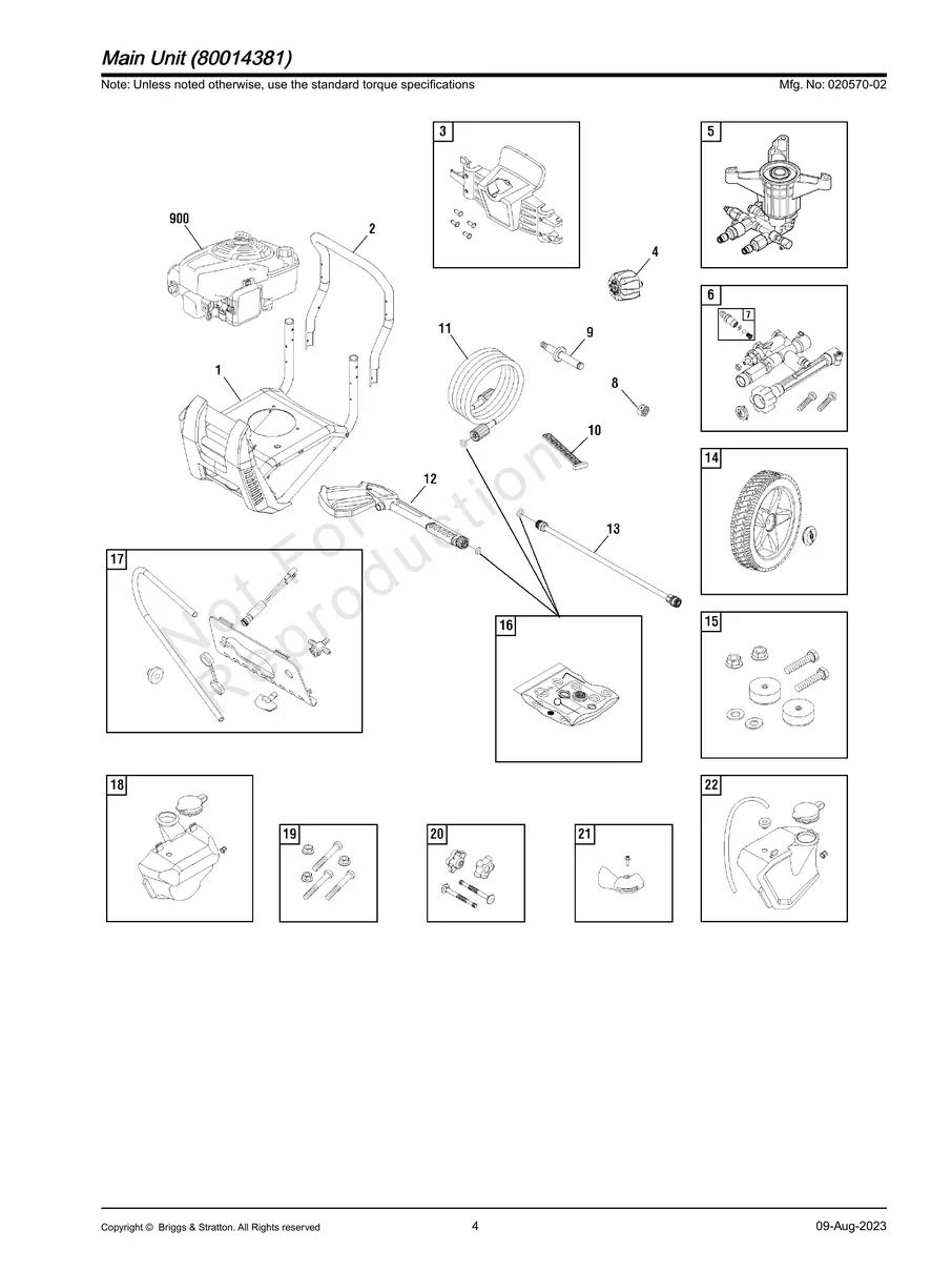 BRIGGS AND STRATTON, 020570-02, IPL.4